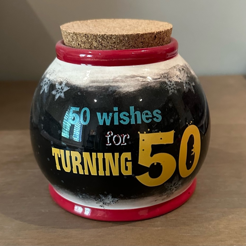 NWT Gift - 50 Wishes for 50 Bday